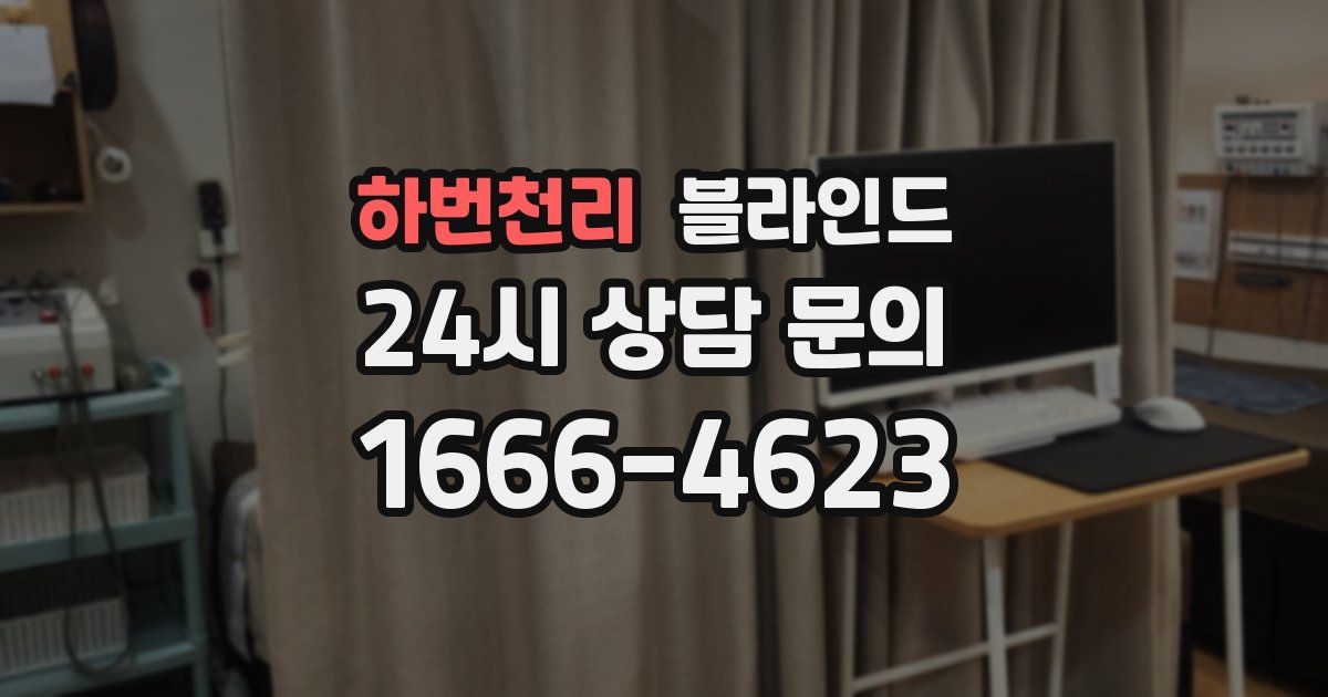 하번천리 블라인드