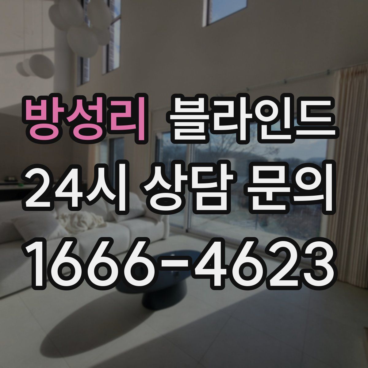 방성리 블라인드