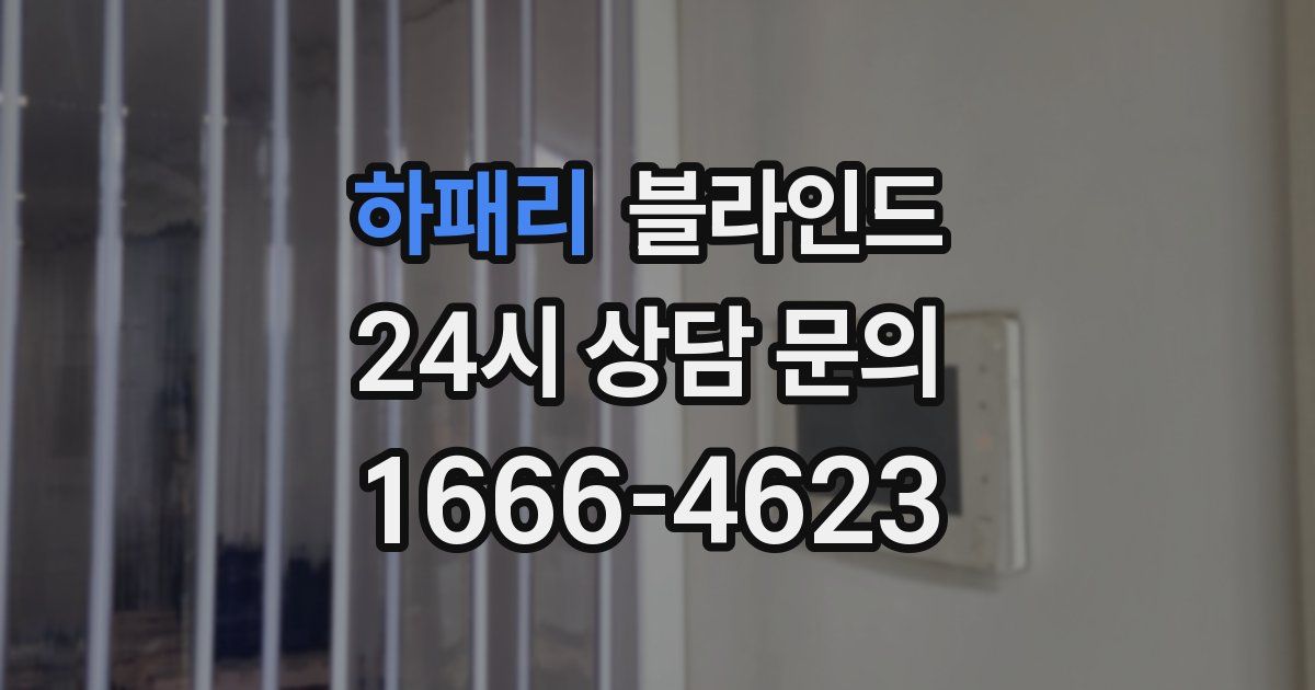 하패리 블라인드