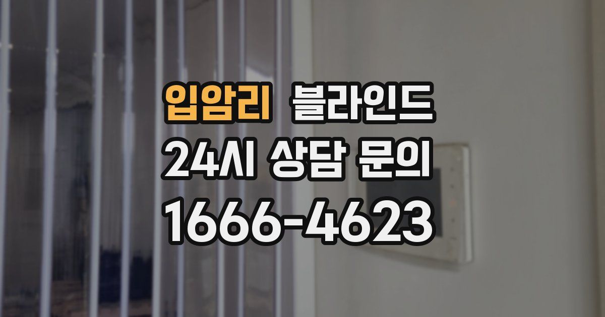 입암리 블라인드