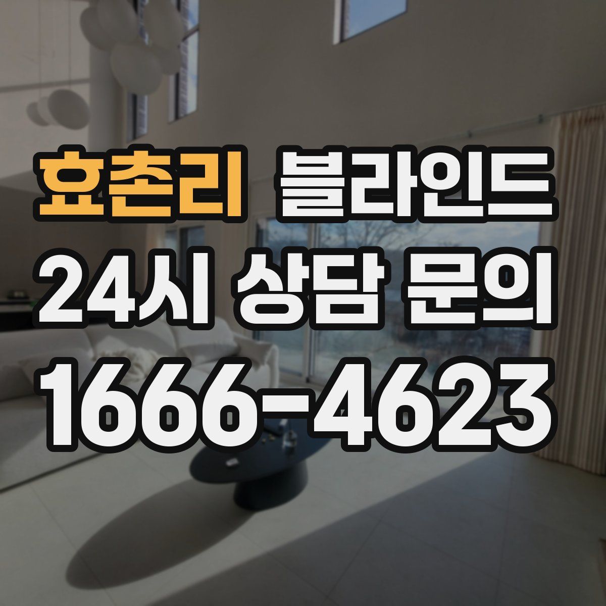효촌리 블라인드