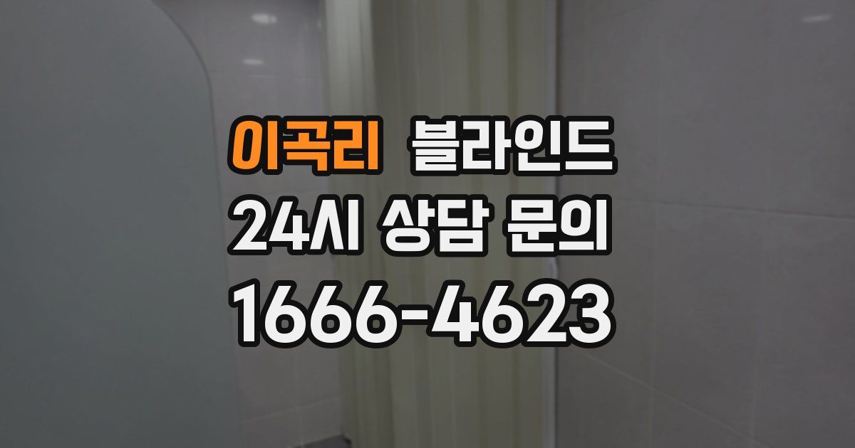 이곡리 블라인드