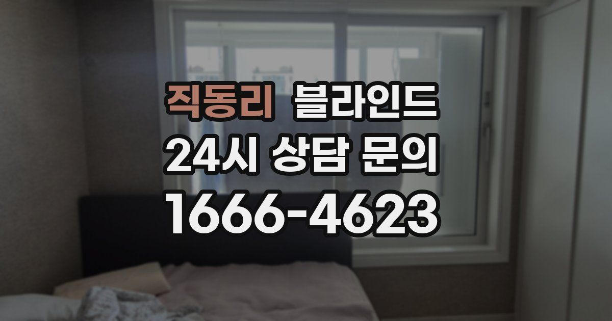 직동리 블라인드