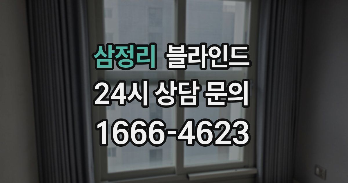 삼정리 블라인드
