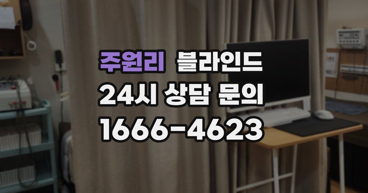 주원리 블라인드