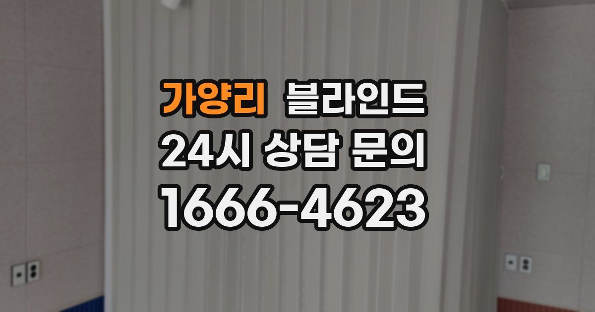 가양리 블라인드