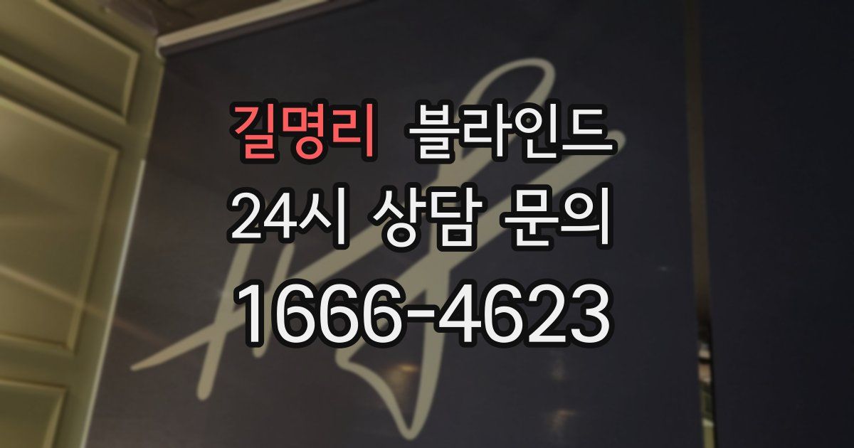 길명리 블라인드