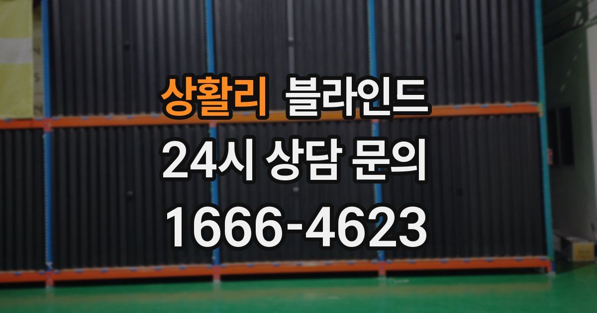 상활리 블라인드