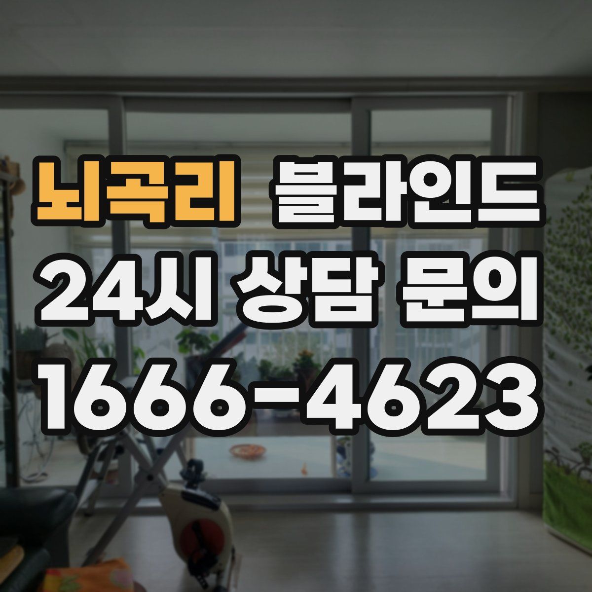 뇌곡리 블라인드