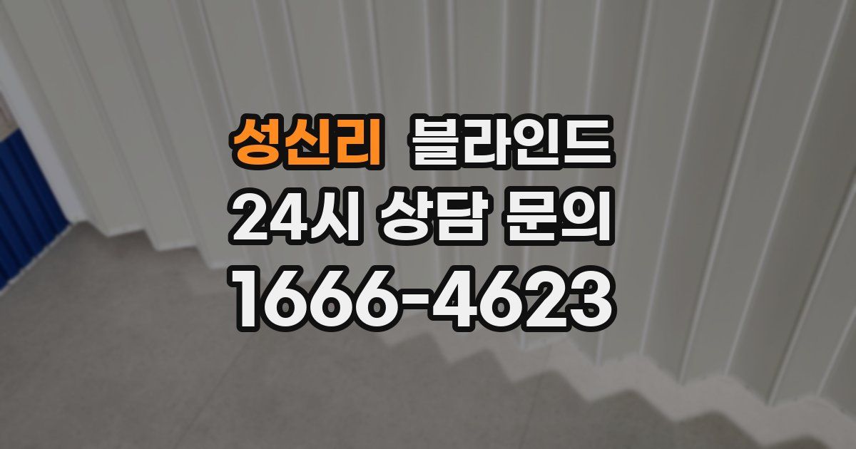 성신리 블라인드