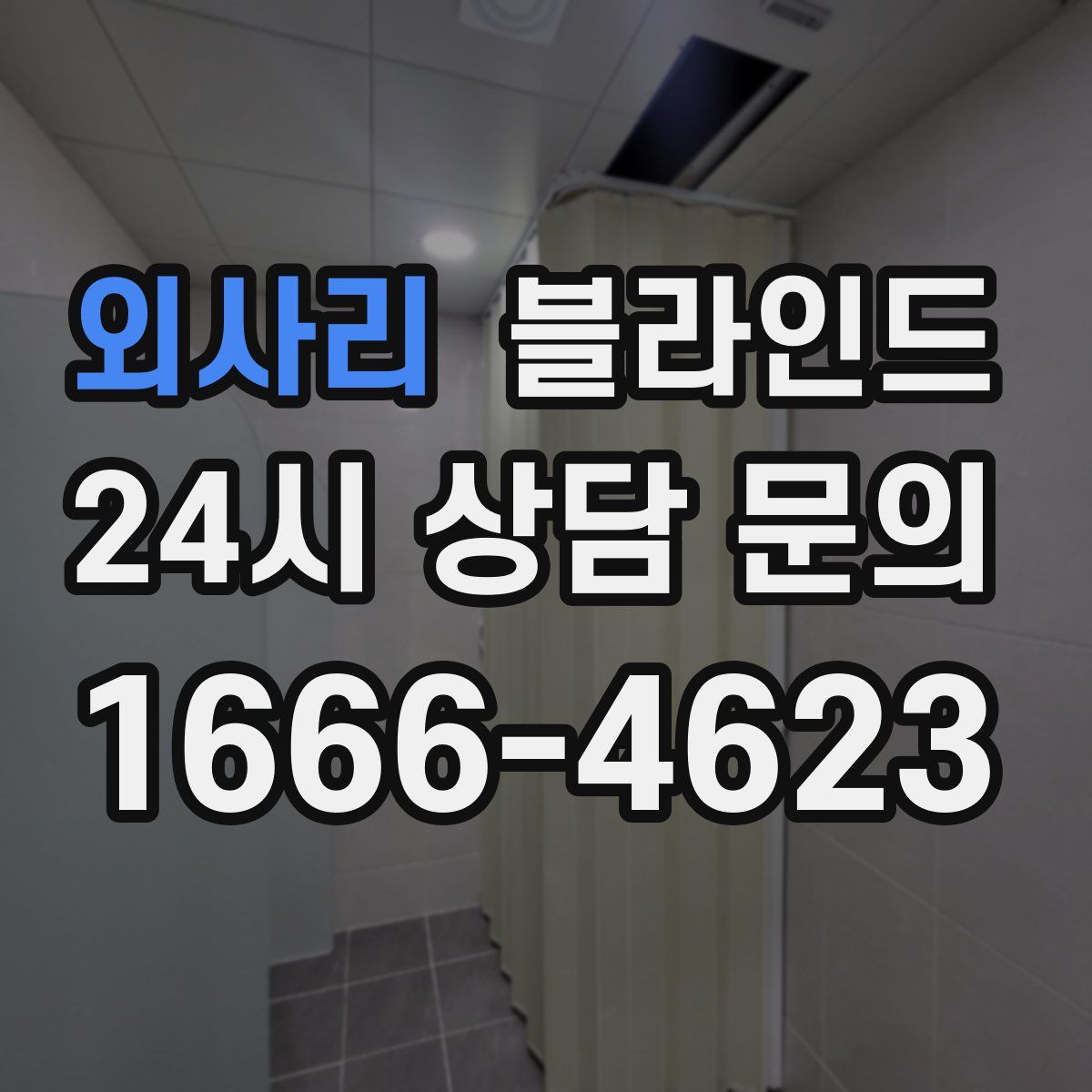 외사리 블라인드