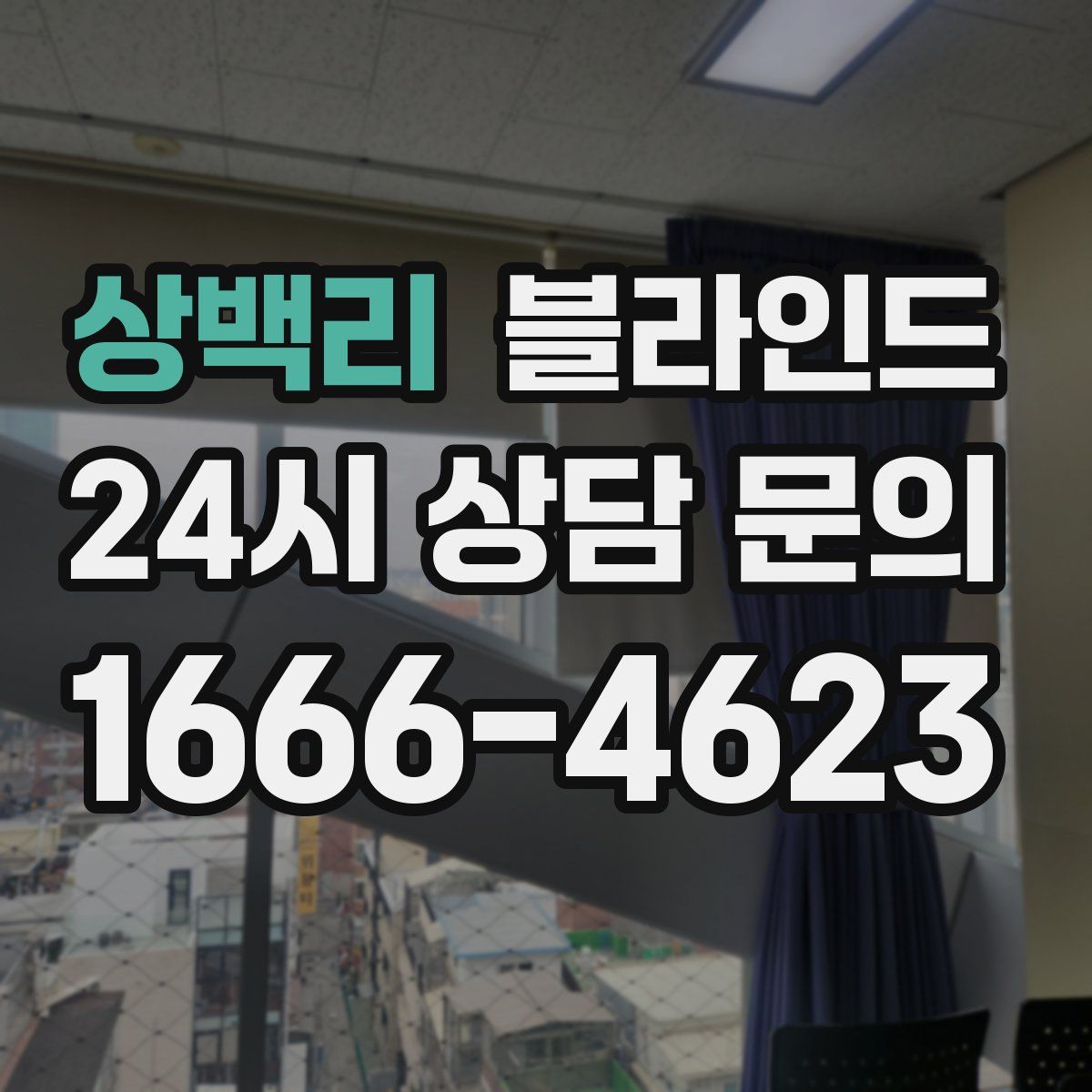 상백리 블라인드