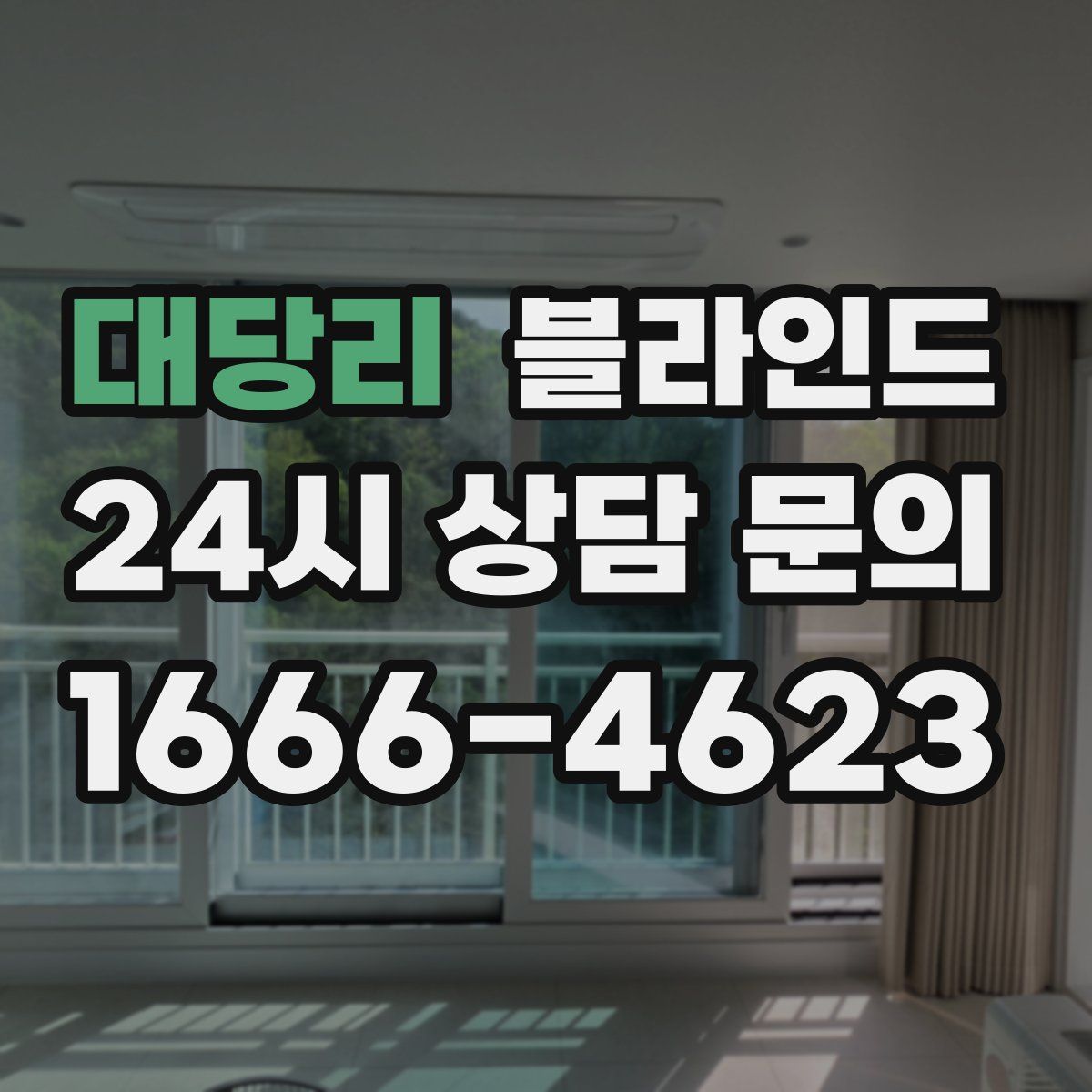 대당리 블라인드