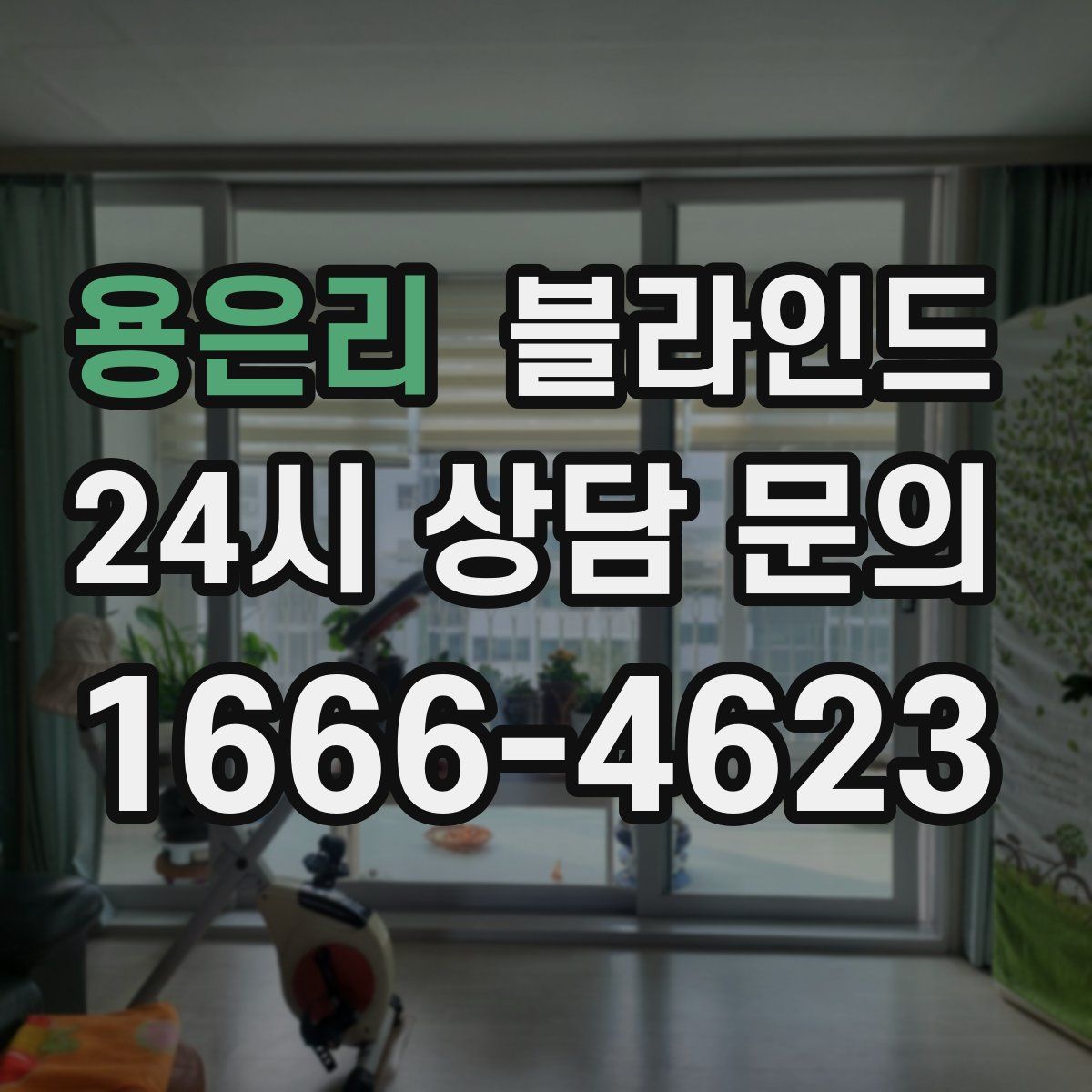 용은리 블라인드
