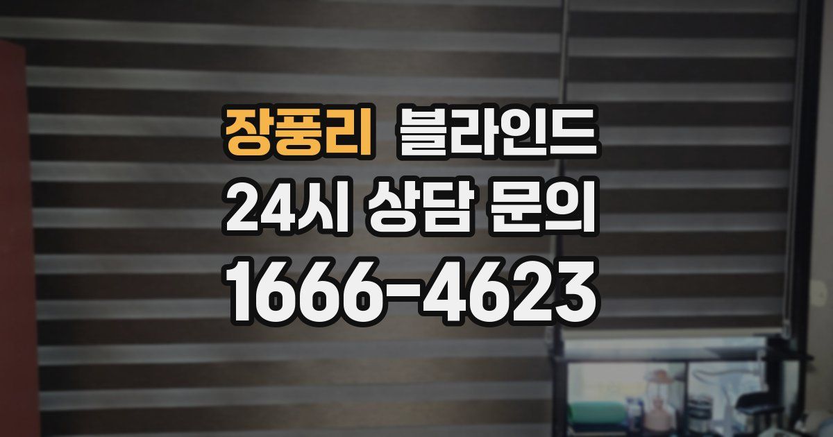 장풍리 블라인드