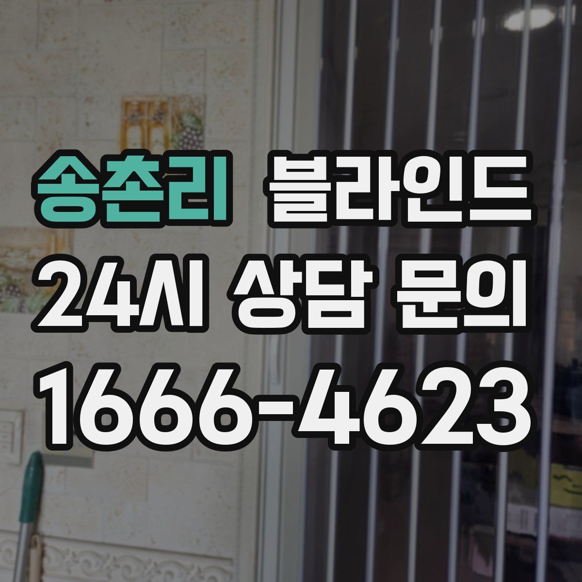 송촌리 블라인드