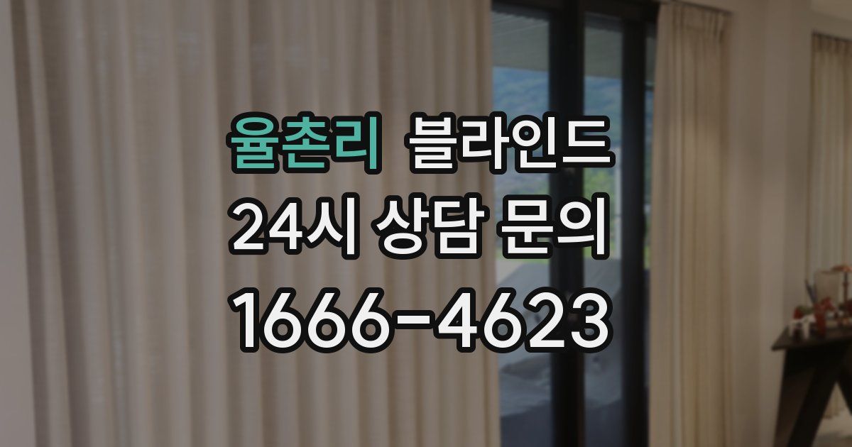 율촌리 블라인드