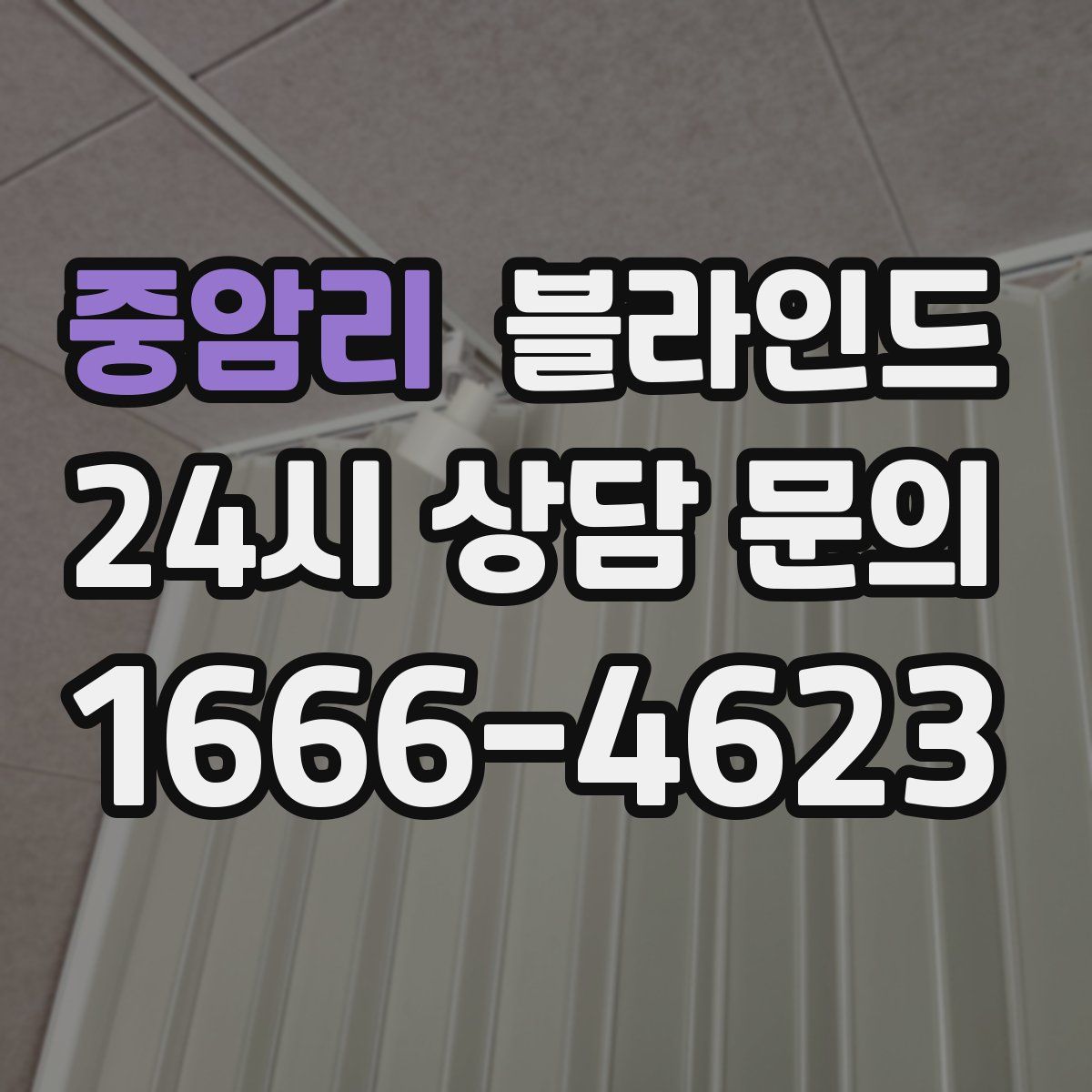 중암리 블라인드