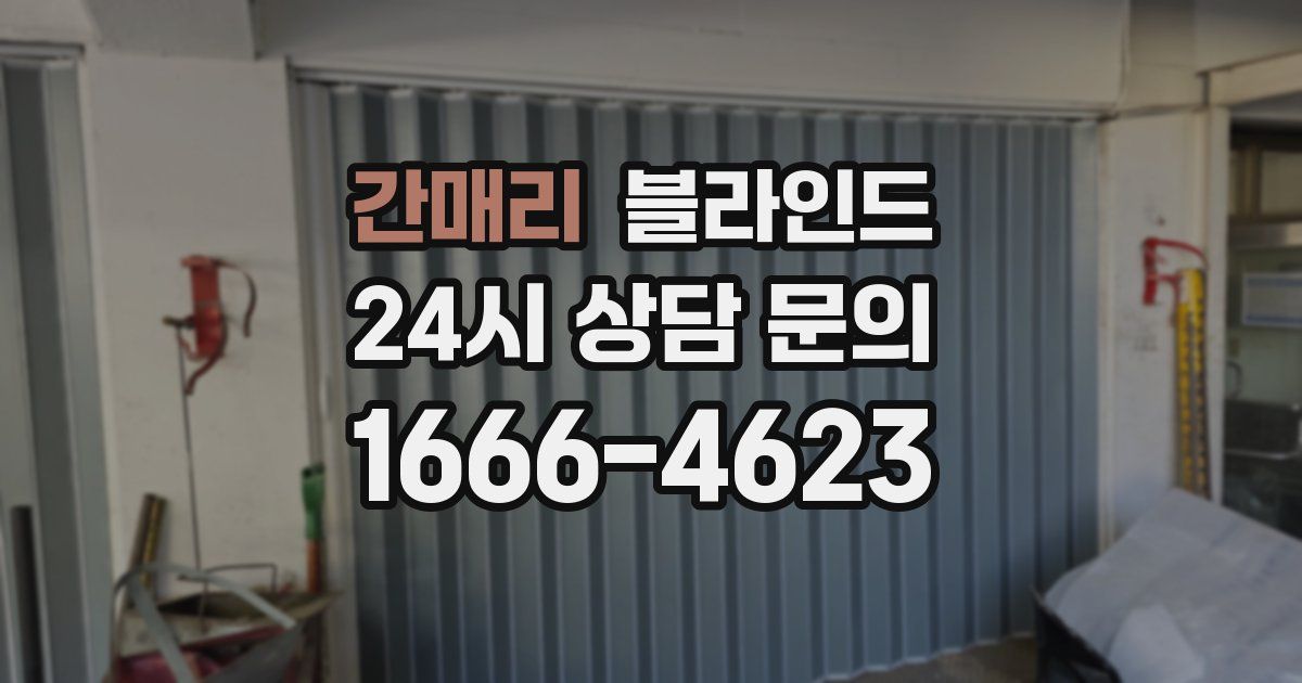 간매리 블라인드