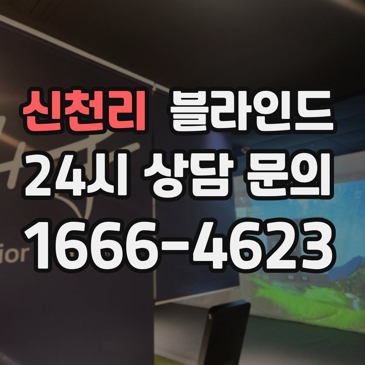 신천리 블라인드