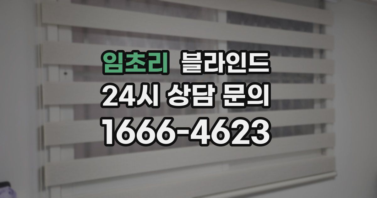 임초리 블라인드