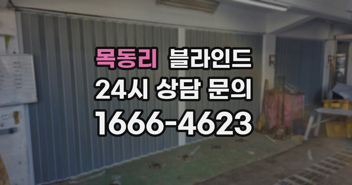 목동리 블라인드