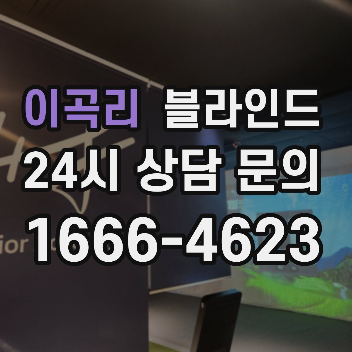 이곡리 블라인드