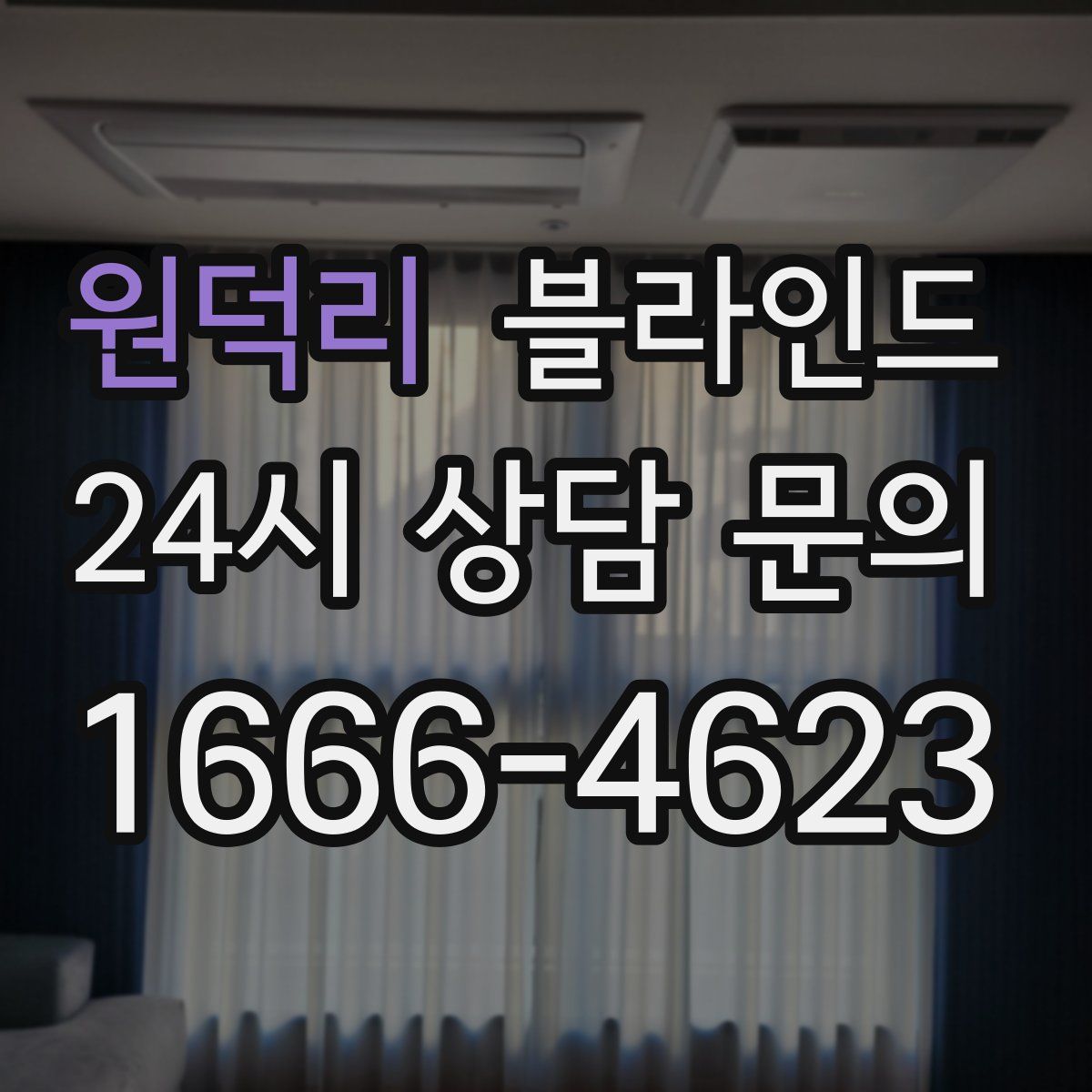 원덕리 블라인드