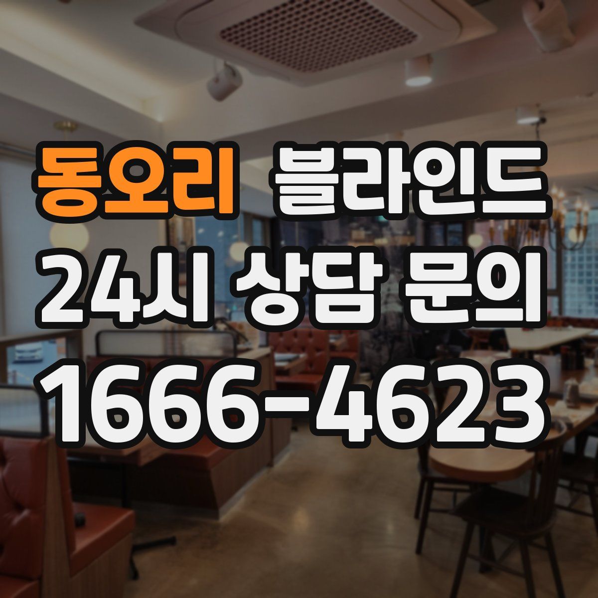 동오리 블라인드