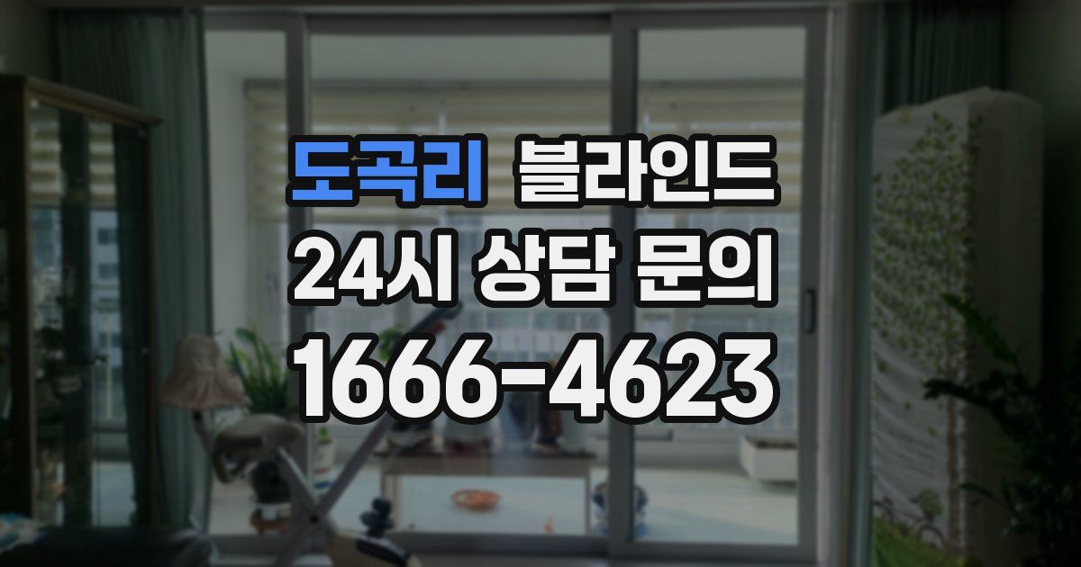 도곡리 블라인드