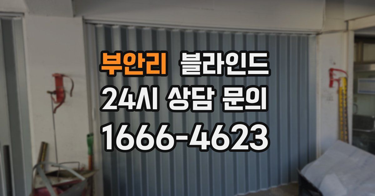부안리 블라인드