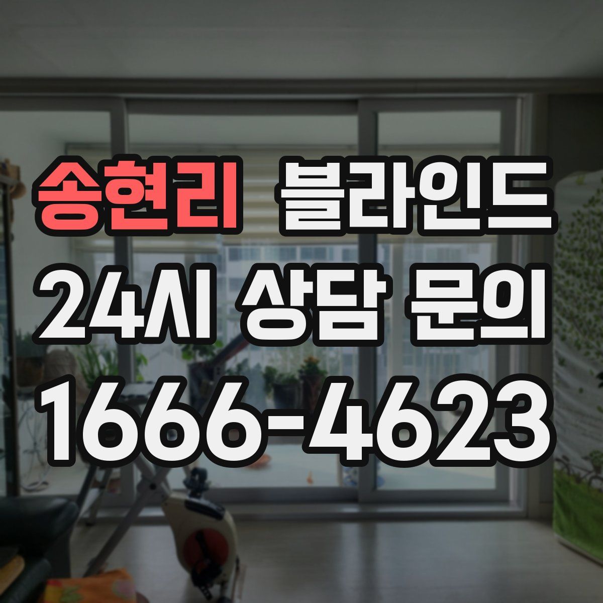 송현리 블라인드