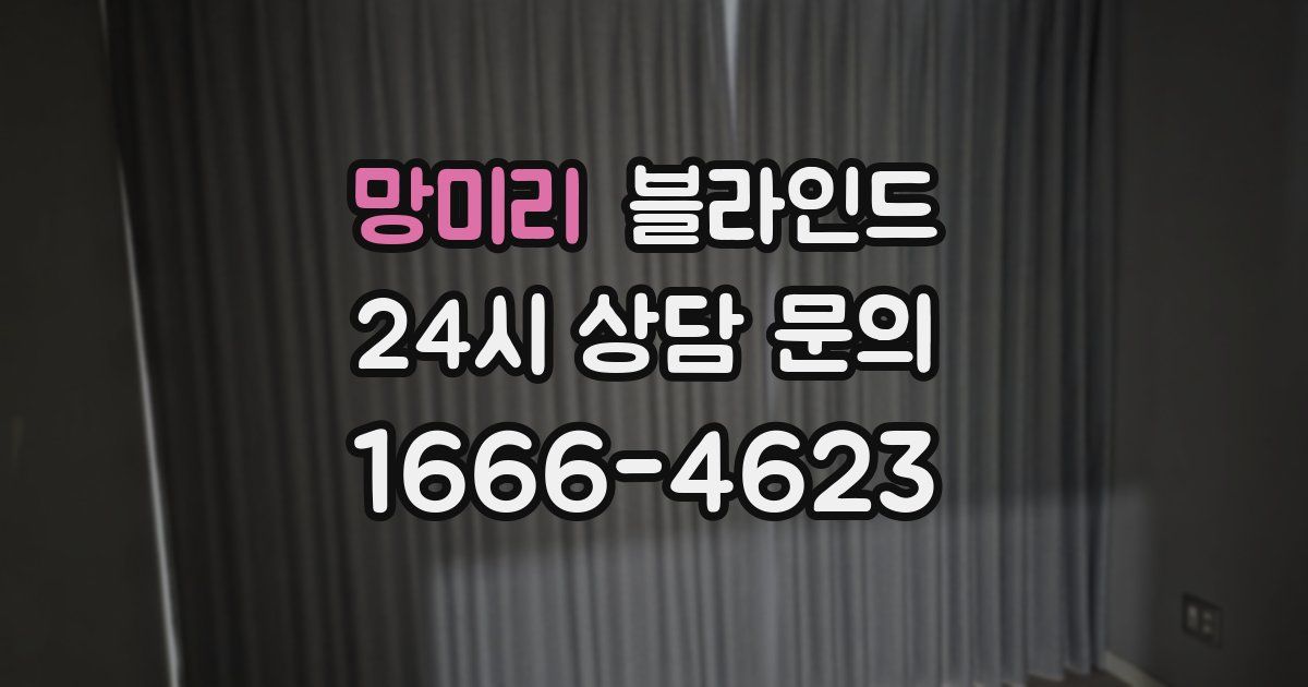 망미리 블라인드