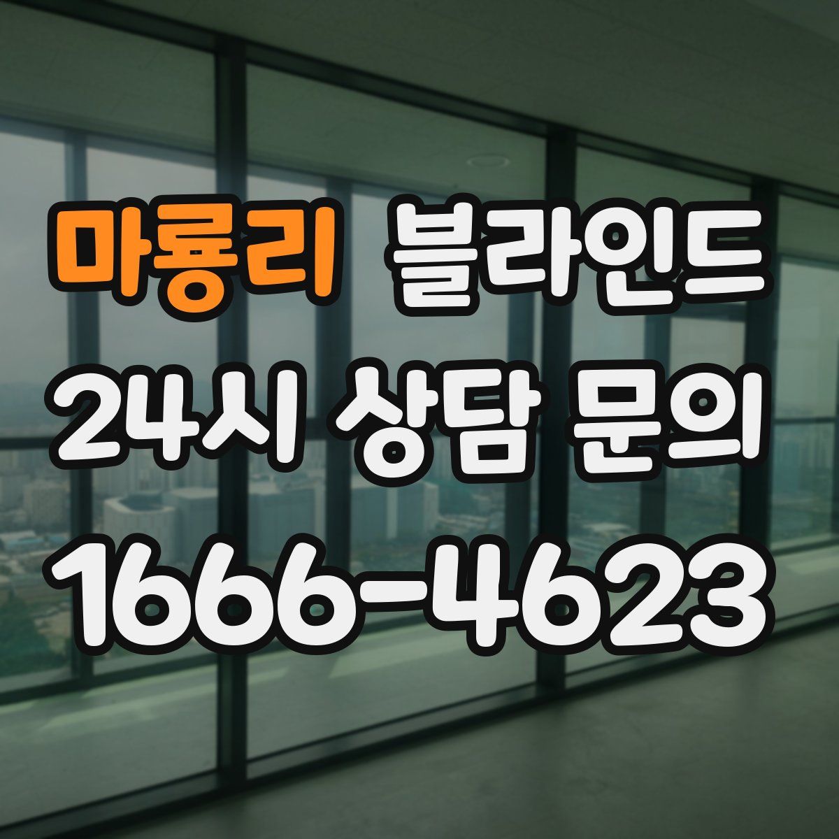 마룡리 블라인드