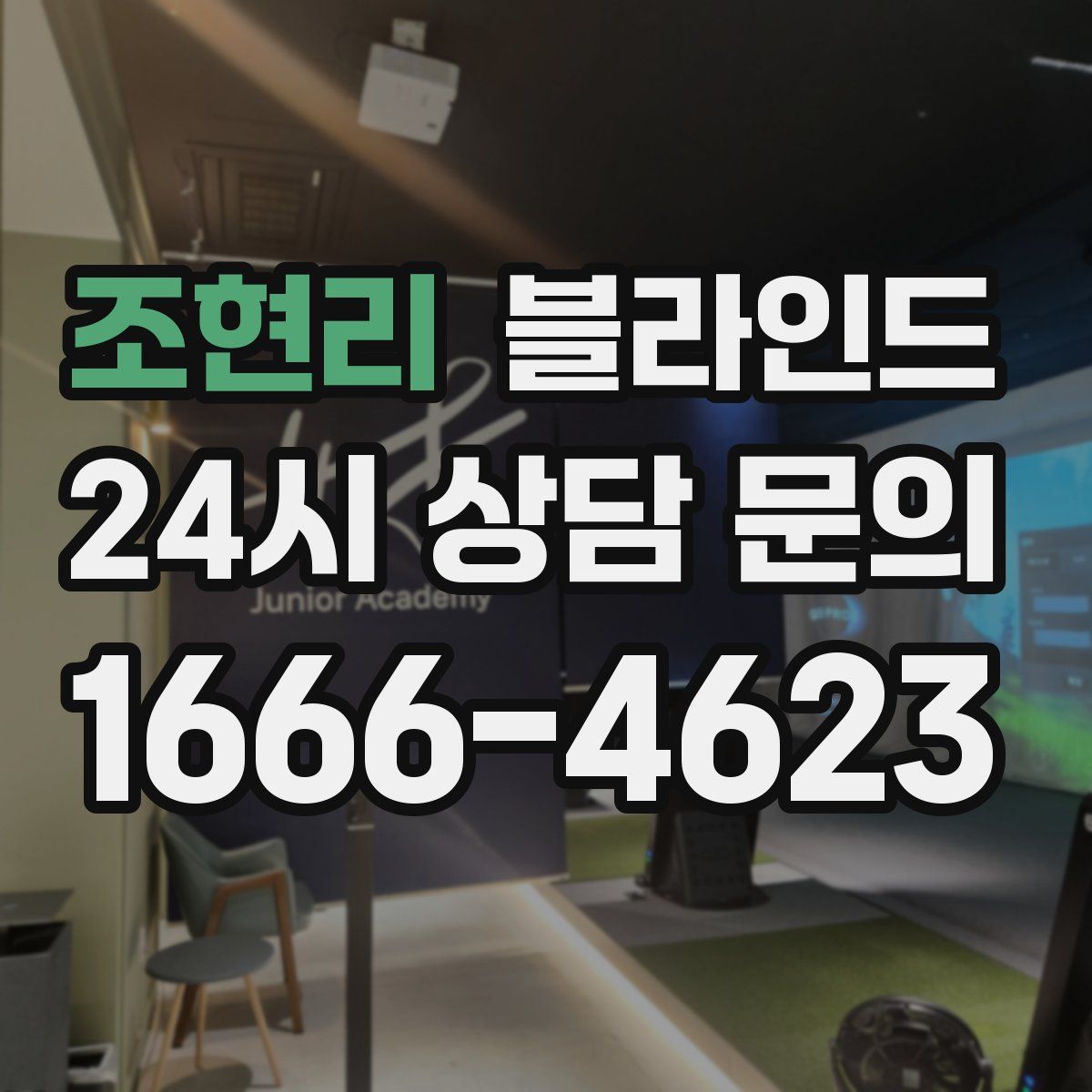 조현리 블라인드