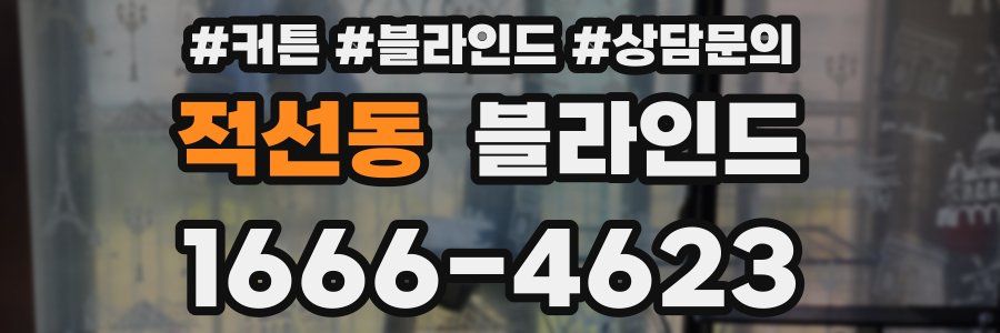 적선동 블라인드