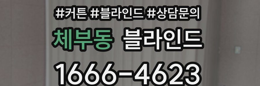 체부동 블라인드