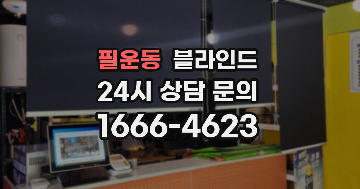 필운동 블라인드