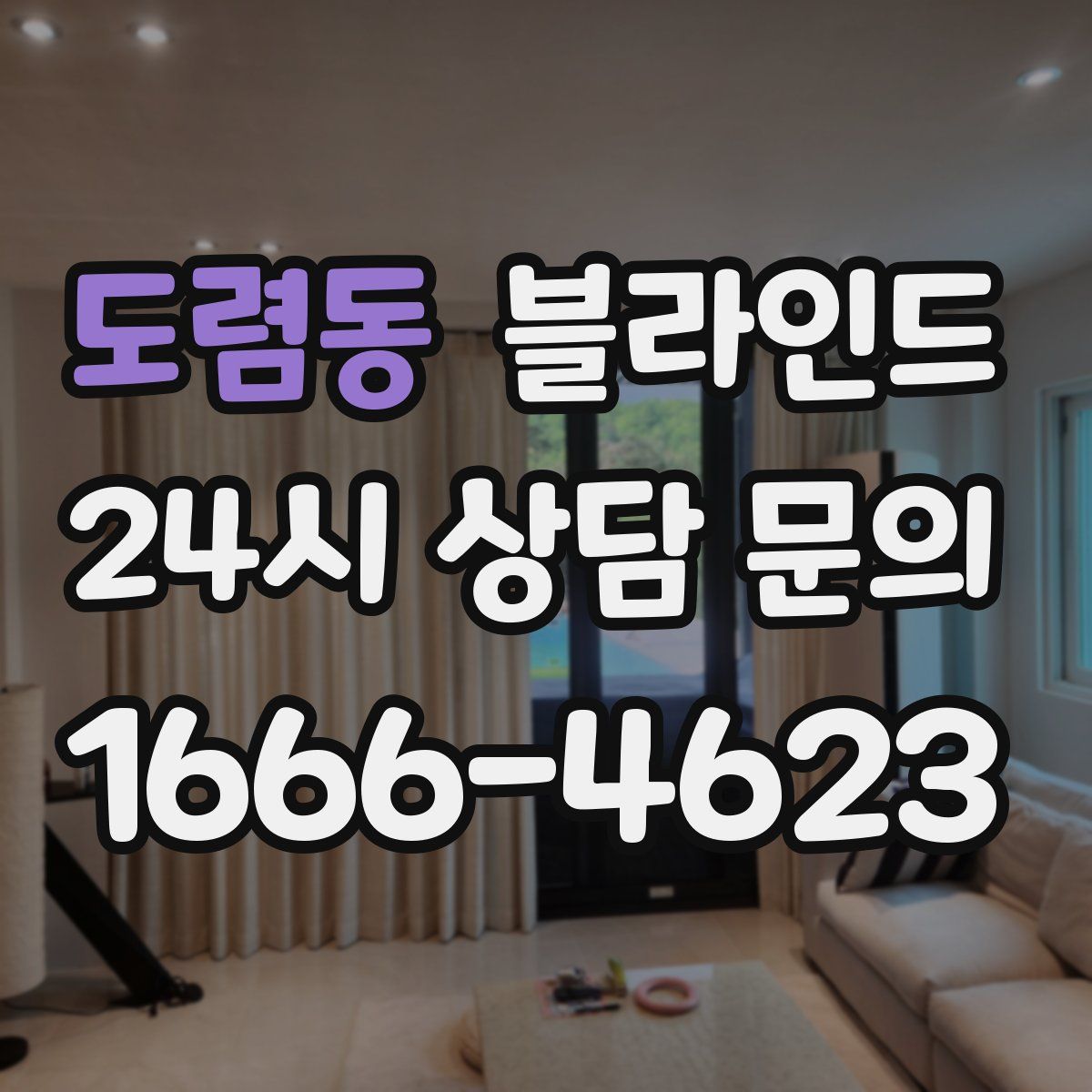 도렴동 블라인드