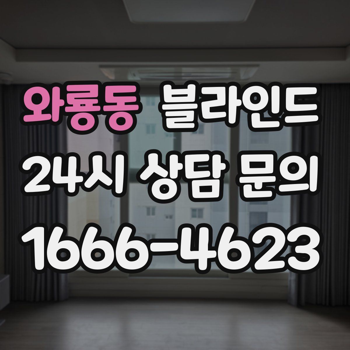 와룡동 블라인드