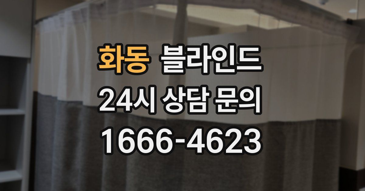 화동 블라인드