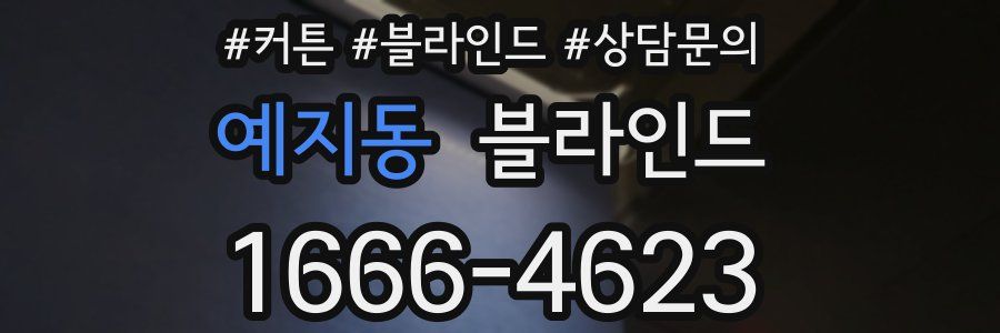 예지동 블라인드
