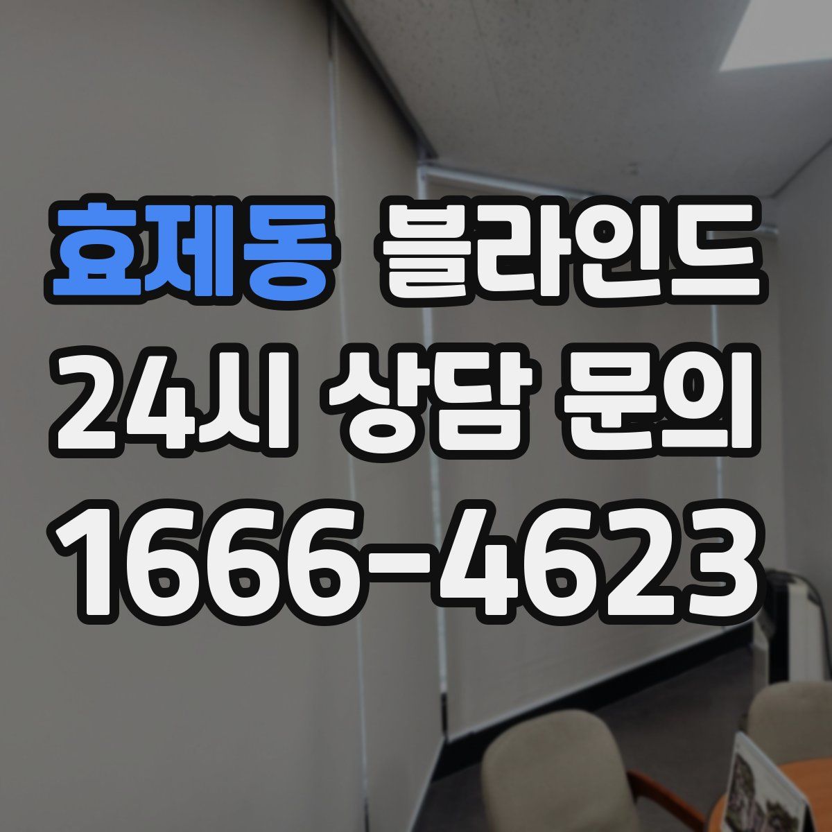 효제동 블라인드