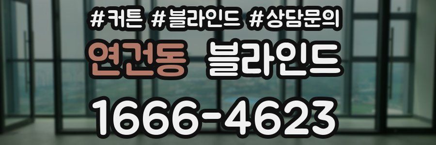 연건동 블라인드