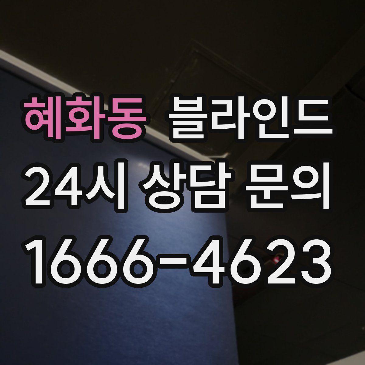 혜화동 블라인드