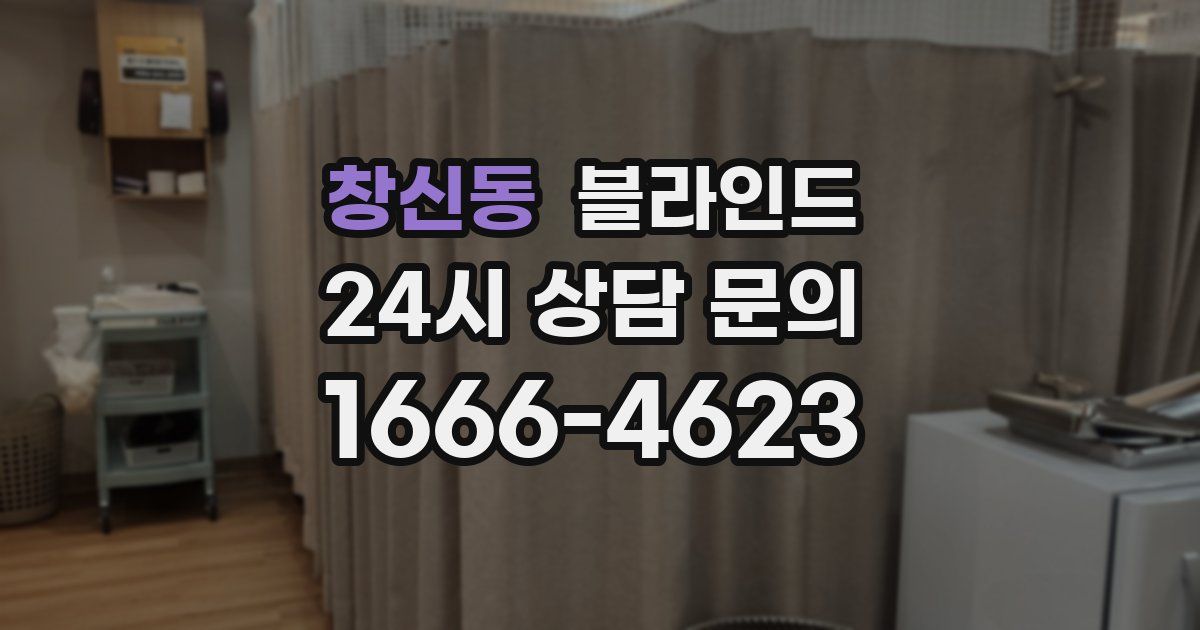 창신동 블라인드