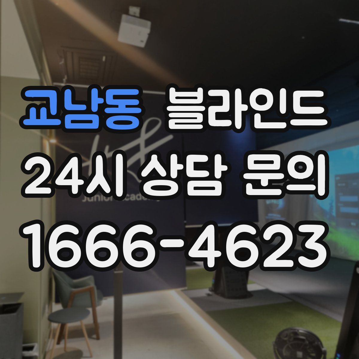 교남동 블라인드