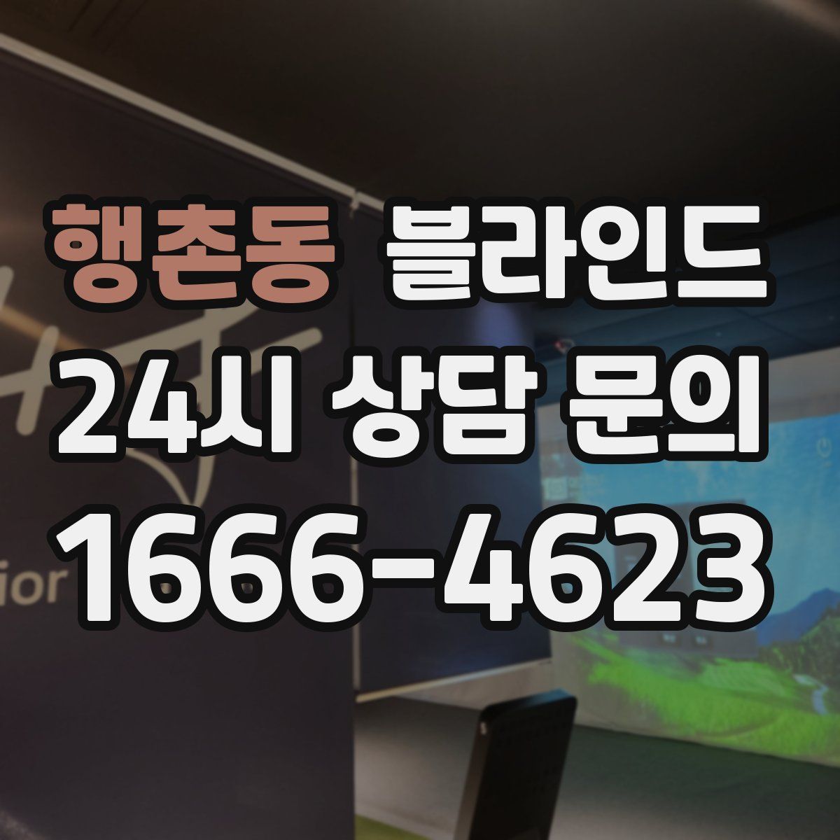 행촌동 블라인드