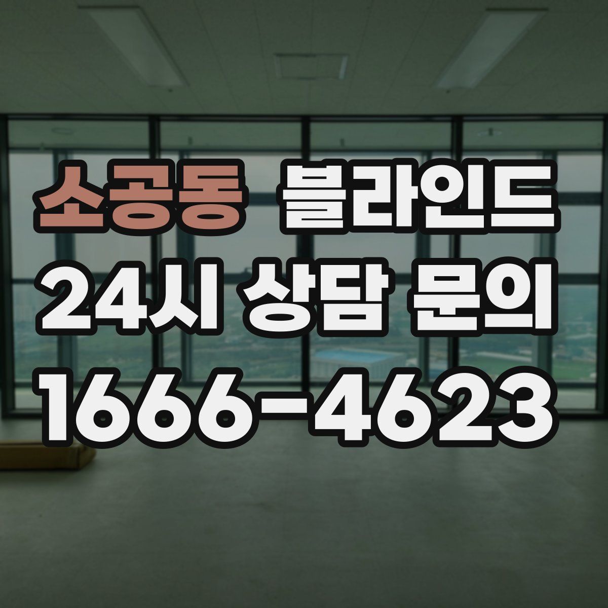 소공동 블라인드