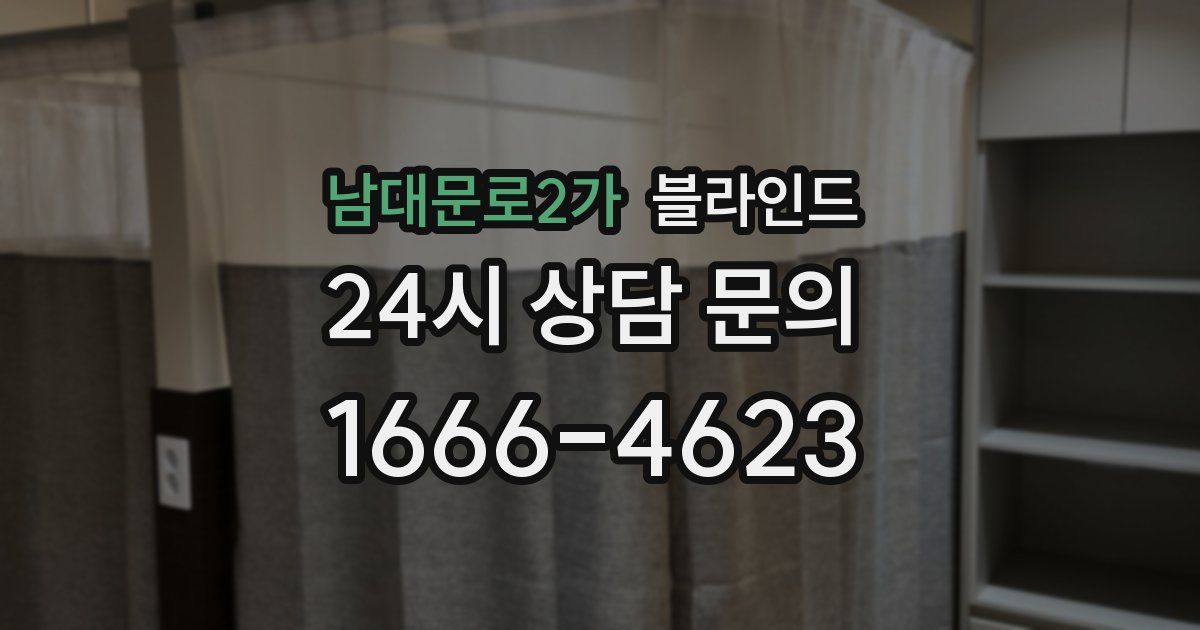 남대문로2가 블라인드